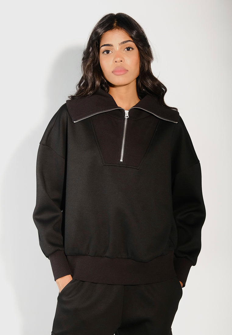 RAF Elroy Long Sleeve Top (Black)