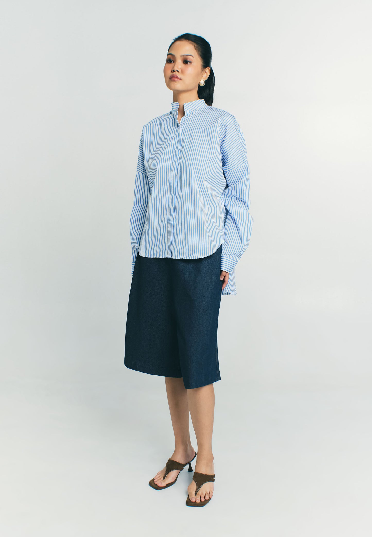 RAF Pear Long Sleeve W/ Belt (Blue)