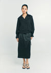RAF Quiver Long Sleeve Jacket 2 Way  (Black)