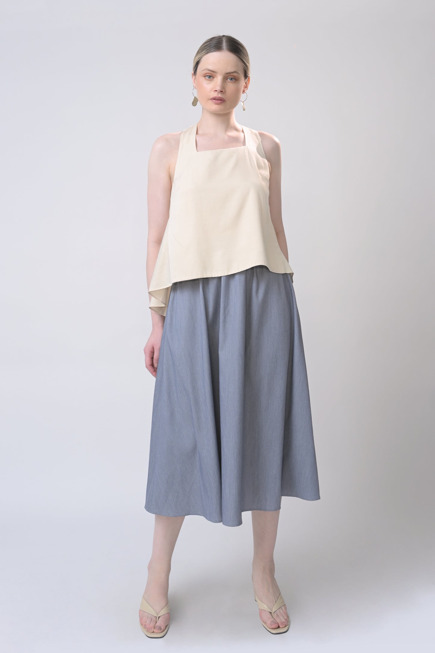 RAF Boheme Skirt (Plain Blue)