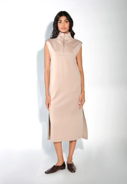 RAF Dill Sleeveless Dress  (Beige)