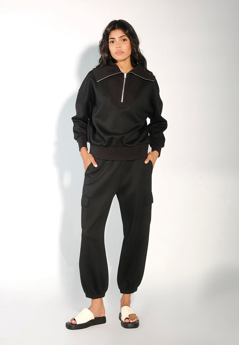 RAF Elroy Long Sleeve Top (Black)