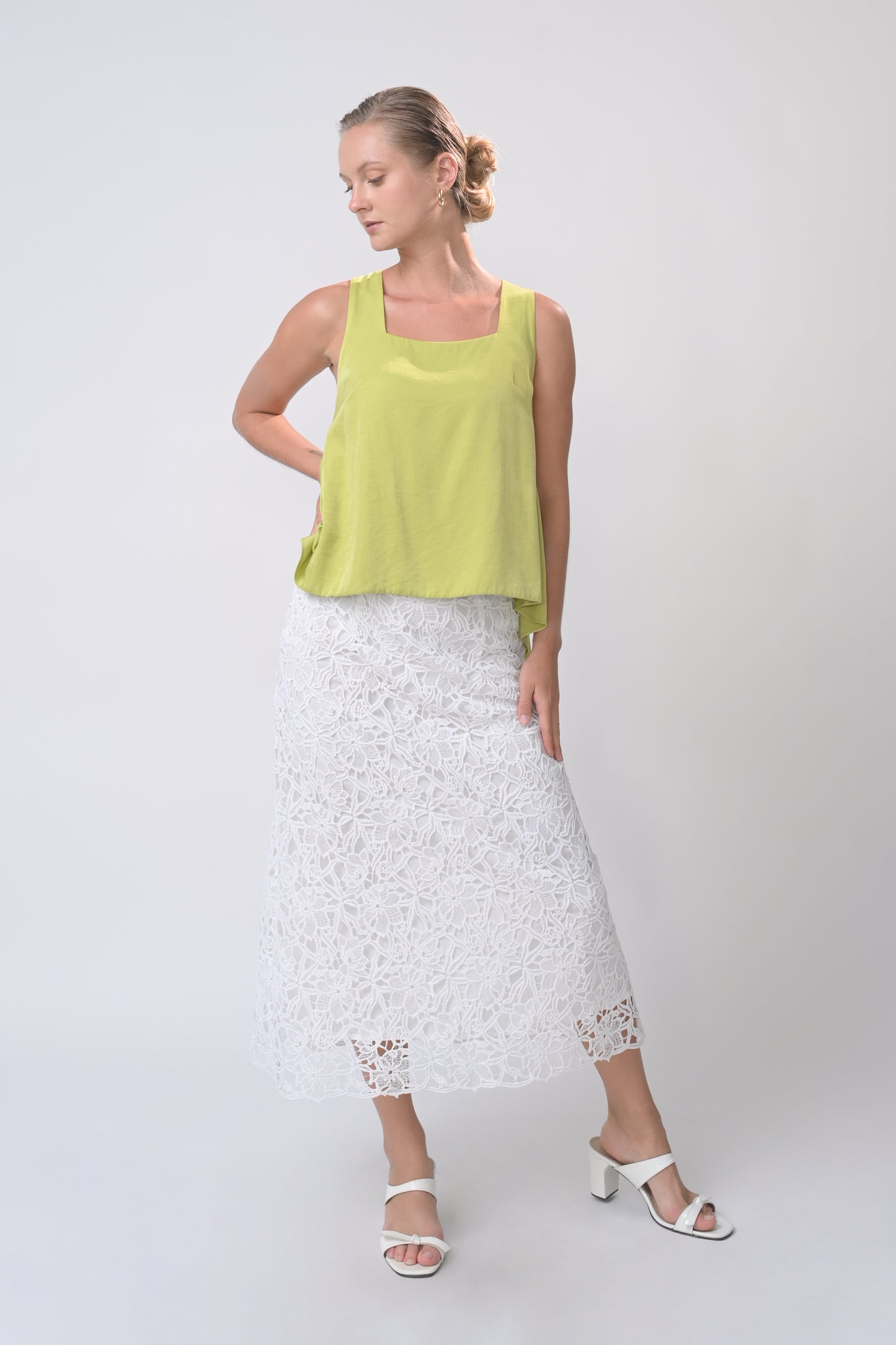 RAF Berlin Sleeveless Top (Lime)