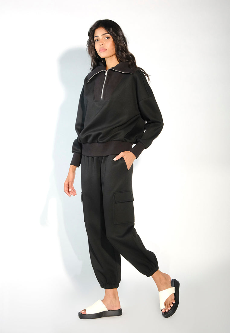 RAF Elroy Long Sleeve Top (Black)