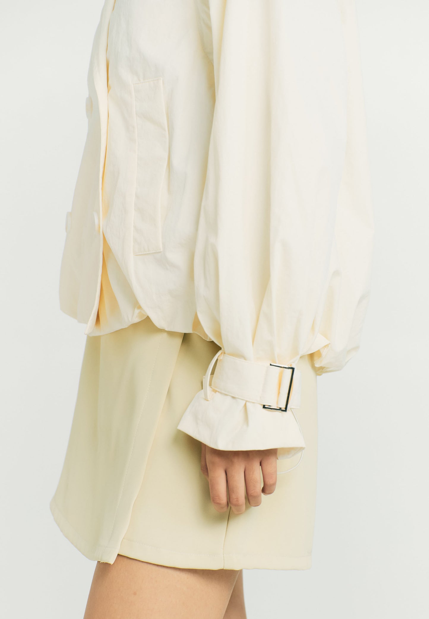 RAF Quiver Long Sleeve Jacket 2 Way  (Cream)