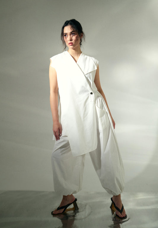 Raf Kite Sleeveless Top (Offwhite)