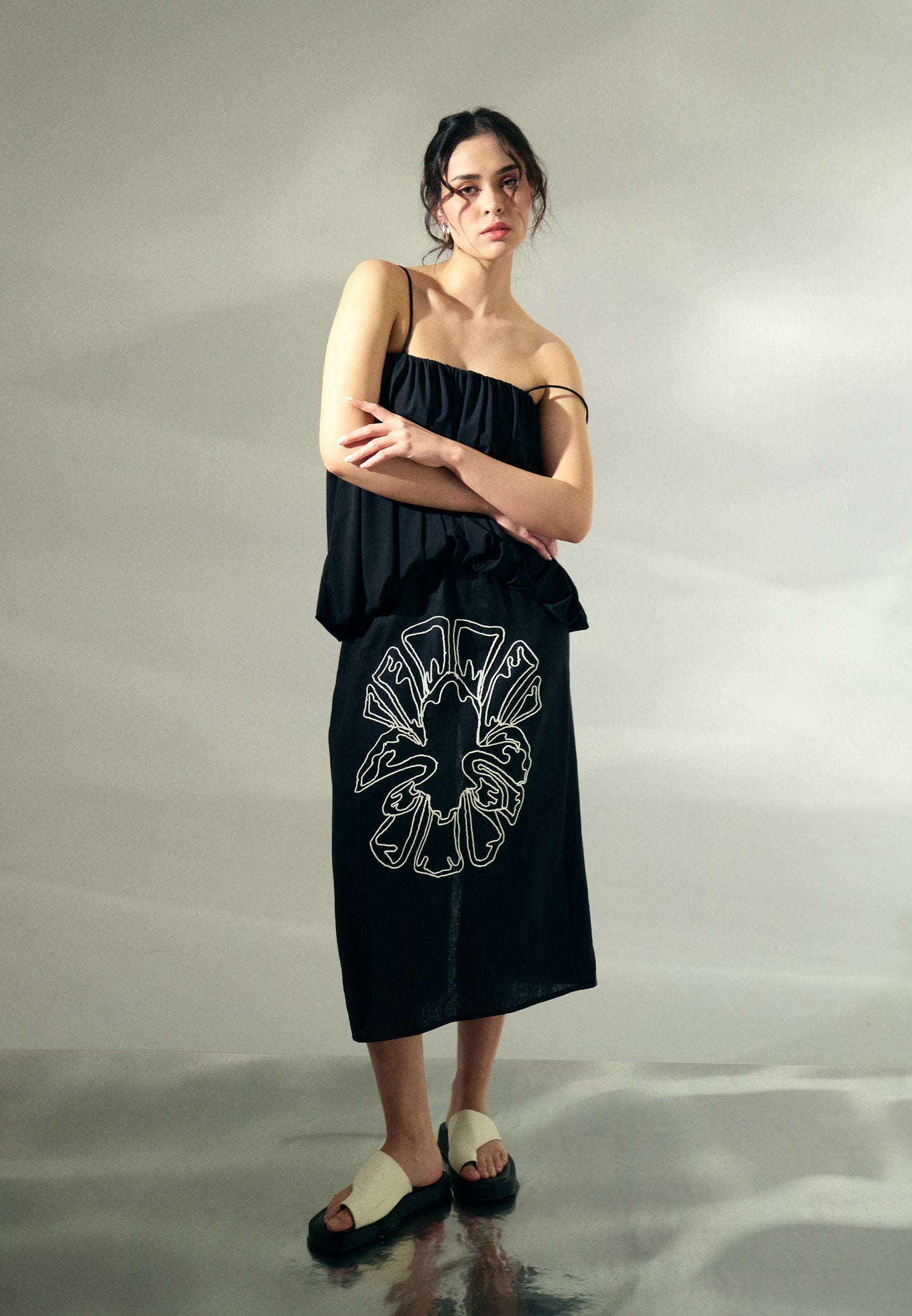 RAF Karma Sleeveless Dress (Black)