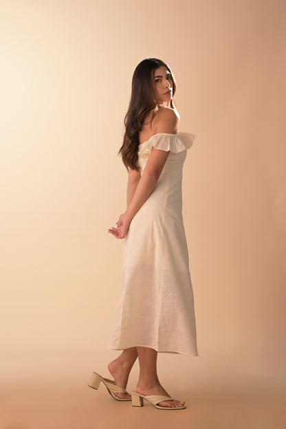 RAF Austria Sleeveless Dress (Cream)