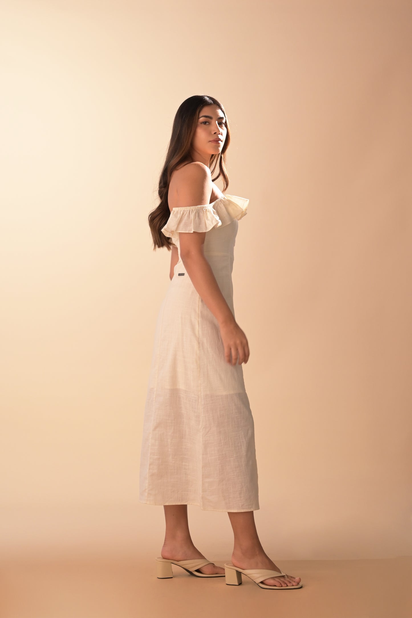 RAF Austria Sleeveless Dress (Cream)