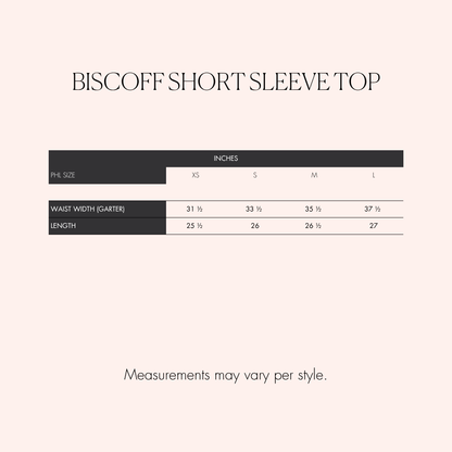 RAF Biscoff Short Sleeve Top (Dark Red)