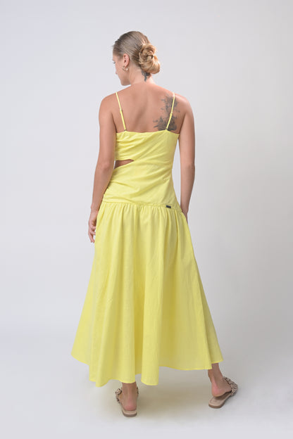 RAF Braxton Sleeveless Dress (Lime)