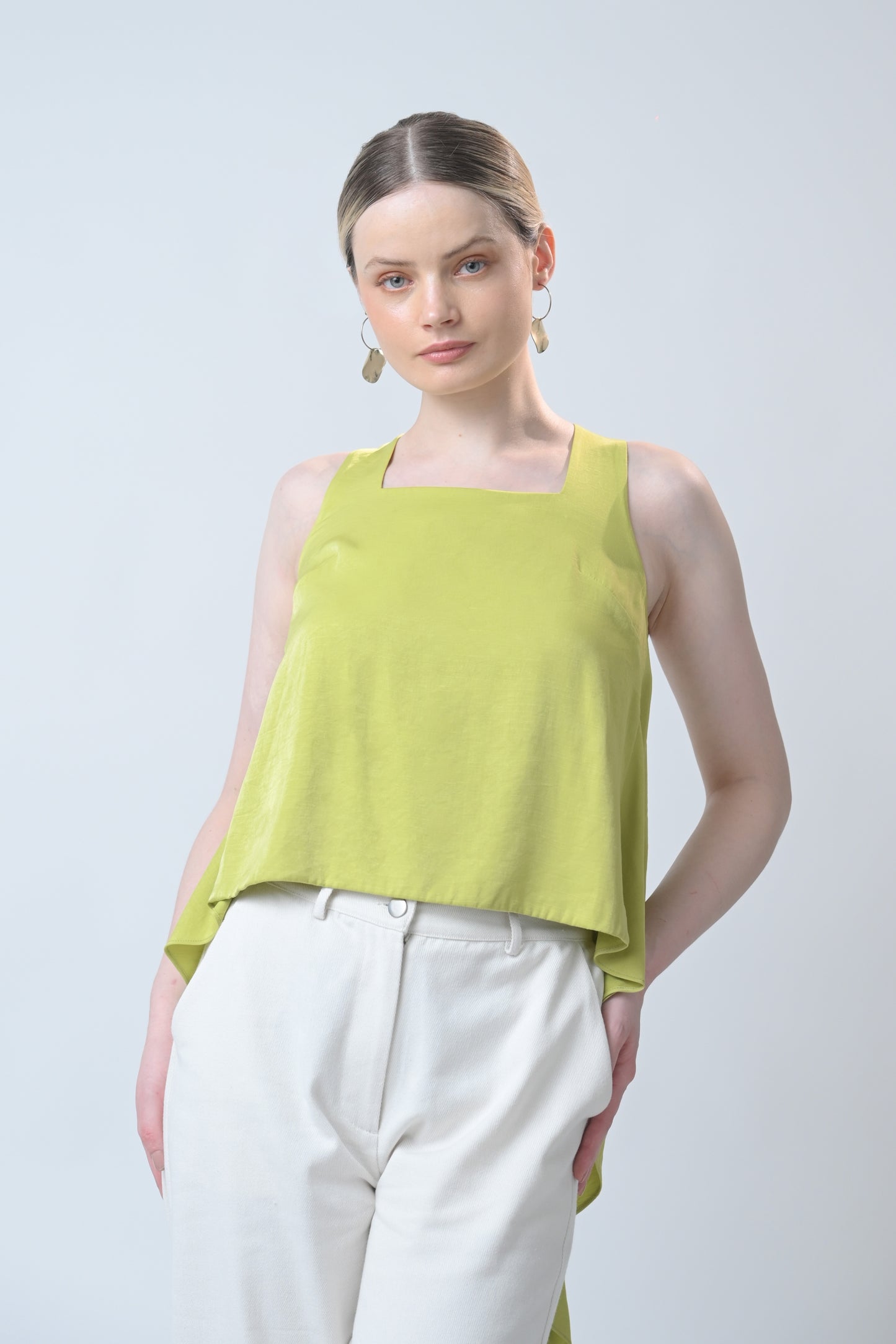 RAF Berlin Sleeveless Top (Lime)