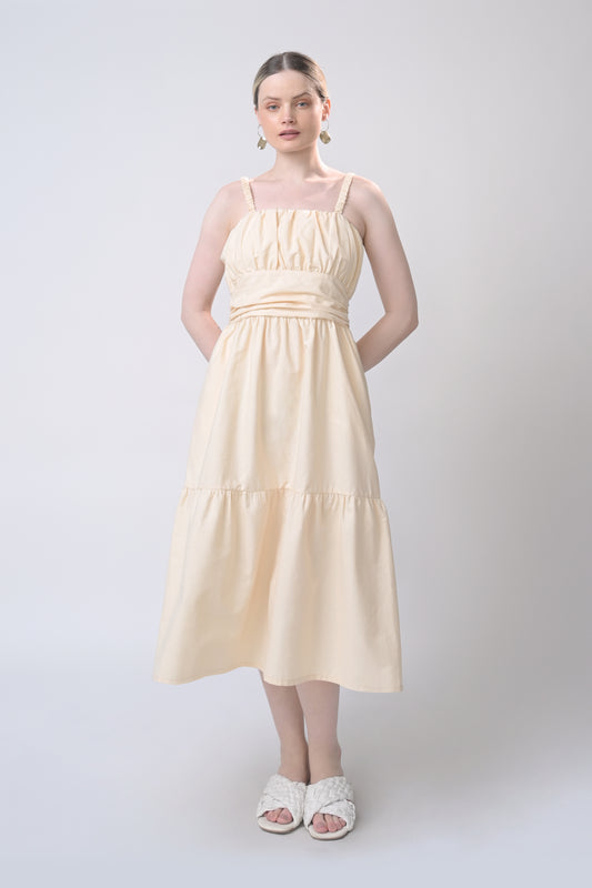 RAF Bavera Sleeveless Dress (Cream)