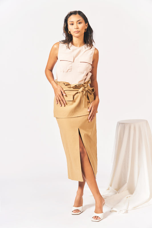 RAF Cajun Sleeveless Top (Blush)