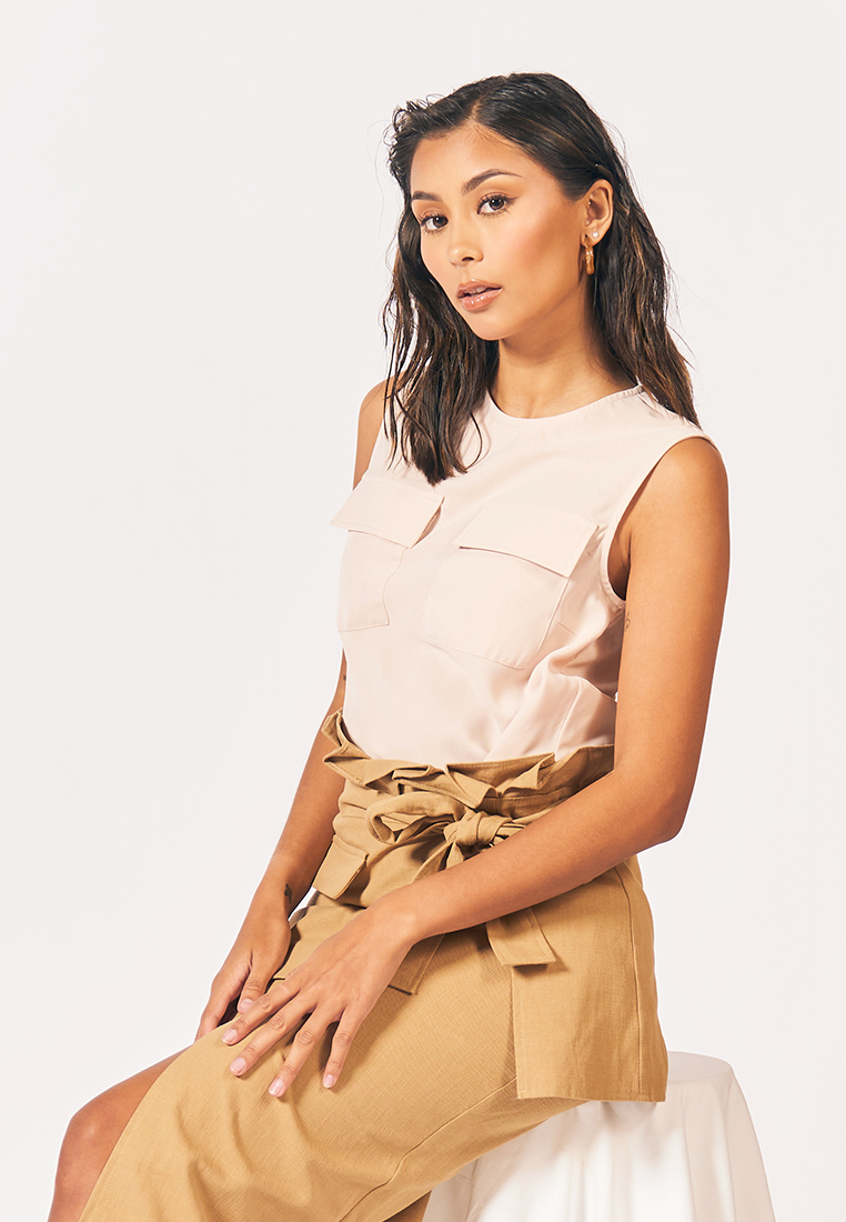 RAF Cajun Sleeveless Top (Blush)