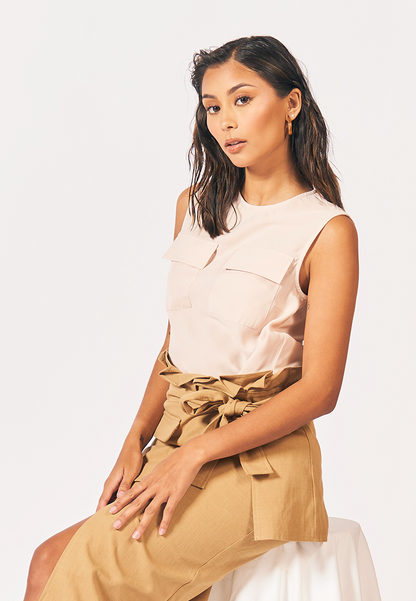 RAF Cajun Sleeveless Top (Blush)