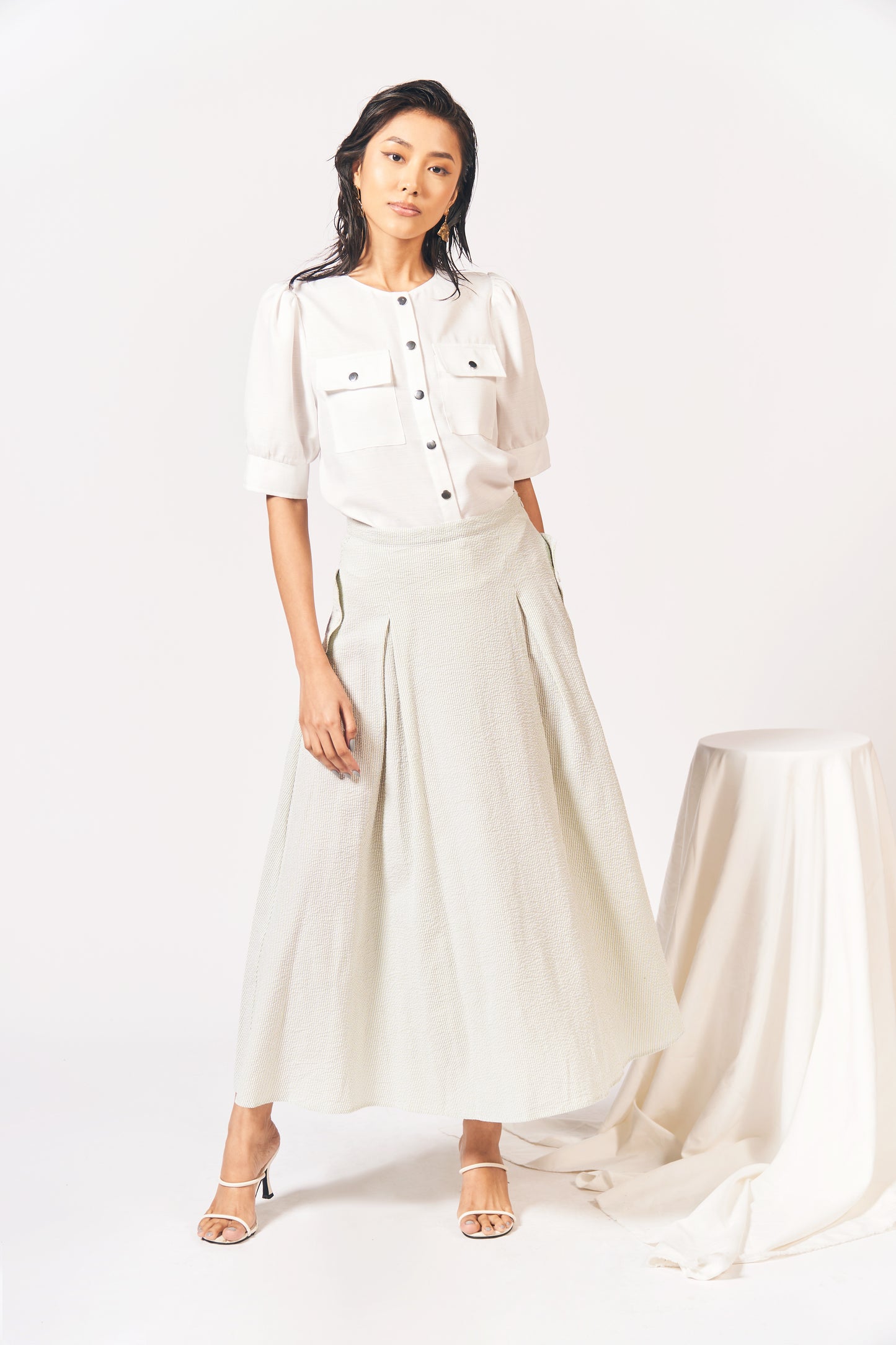 RAF Cereza Skirt (Green/White)