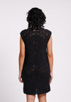 Raf Koa Sleeveless Dress  (Black)