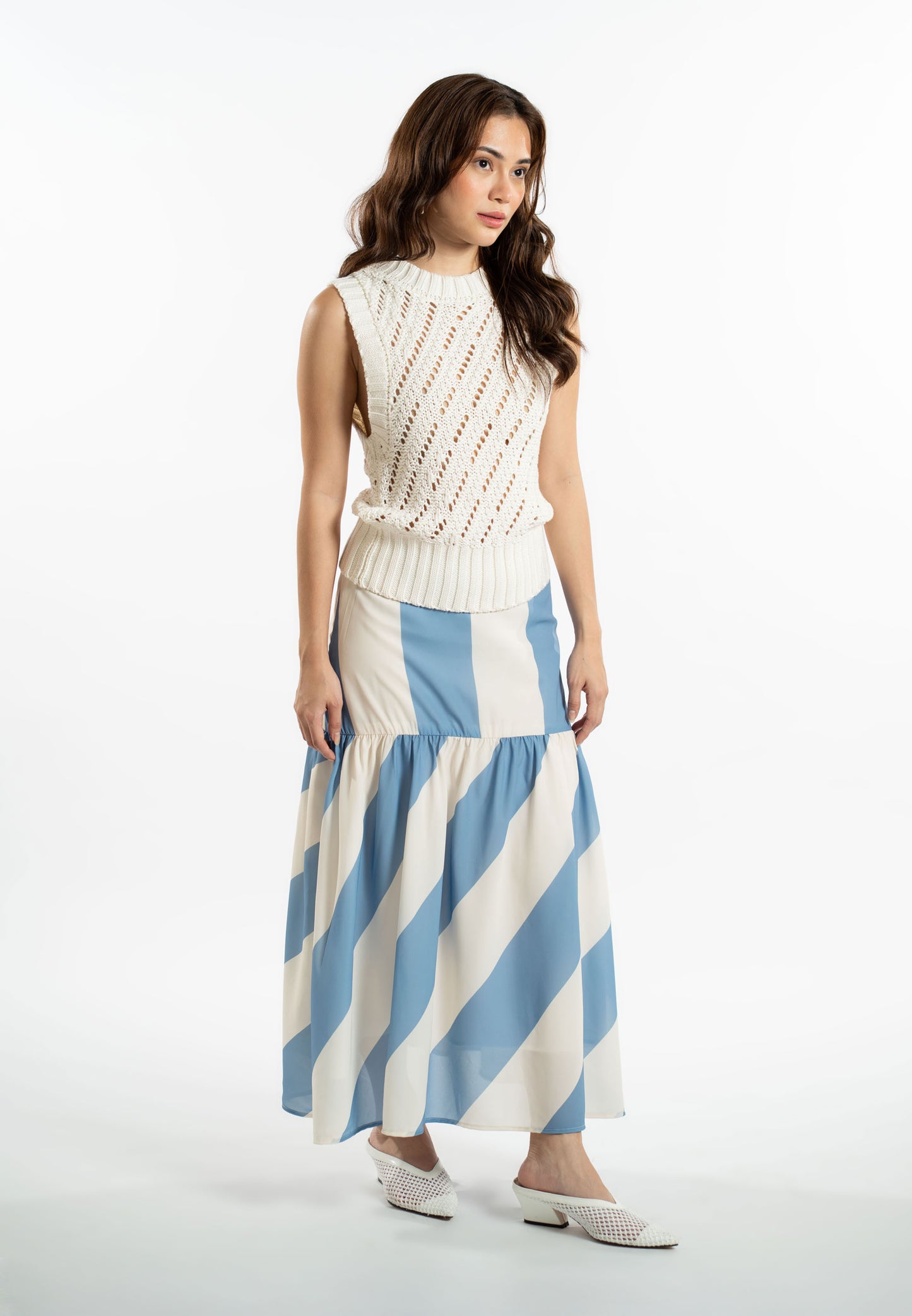 RAF Line Skirt  (St.Blue)