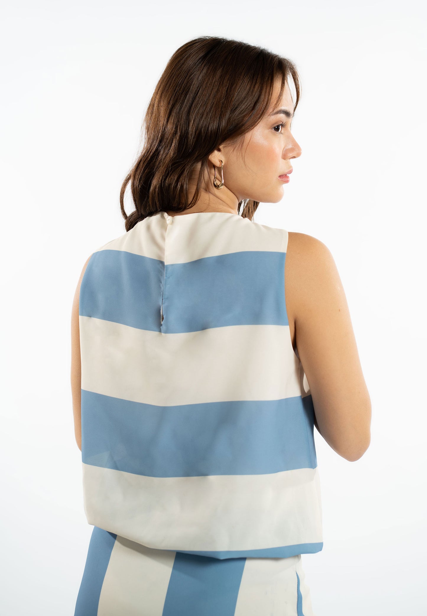 RAF Line Sleeveless  Top (St.Blue)