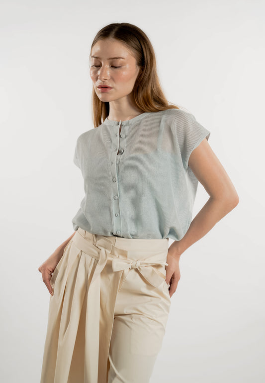 Raf Light Extended Sleeve Top (Blue)