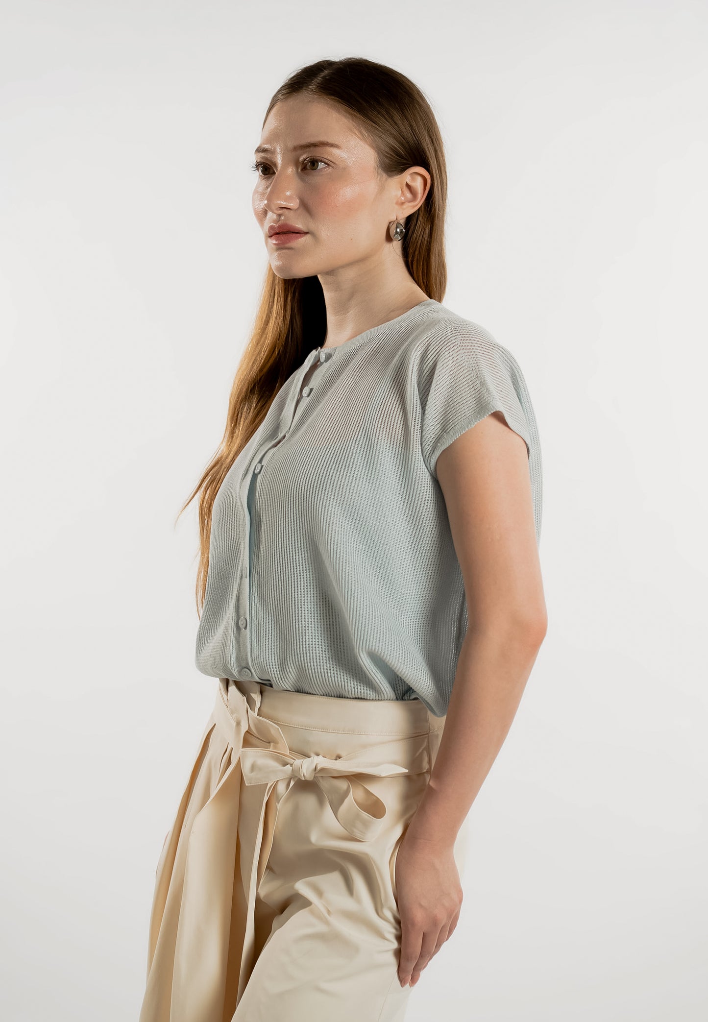 Raf Light Extended Sleeve Top (Blue)