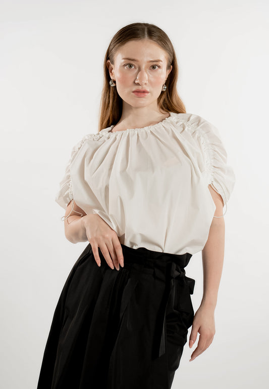 RAF Lake Short Sleeve Top (Offwhite)