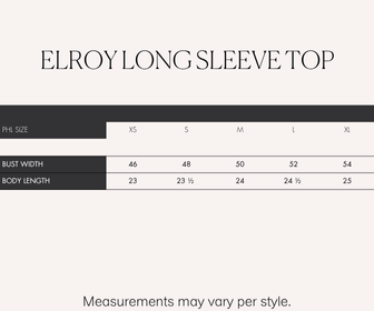 RAF Elroy Long Sleeve Top (Black)