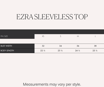 RAF Ezra Sleeveless Top (Navy)