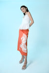 RAF Ellipse Sleeveless Top (Off-white)