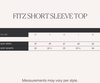 RAF Fitz Short Sleeve Top (Black)