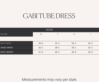 RAF Gabi Tube Dress (Black)