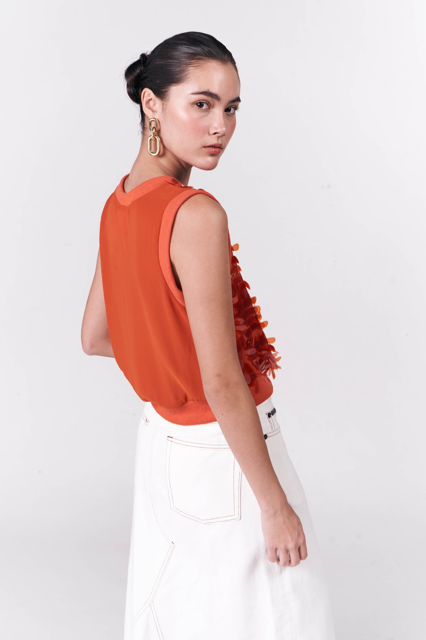 RAF Gallati Sleeveless Top (Orange)