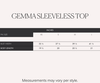 RAF Gemma Sleeveless Top (Black)