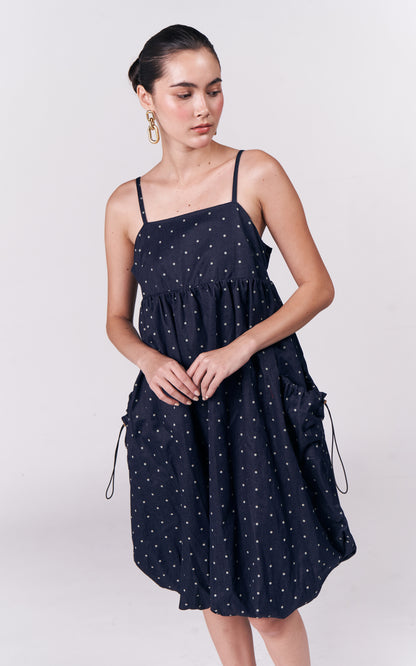 RAF Gentle Sleeveless Dress (Navy)