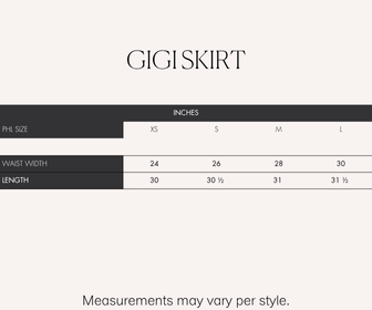 RAF Gigi Skirt  (Yellow Butter)