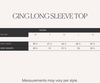 RAF Ging Long Sleeve Top (Offwhite)
