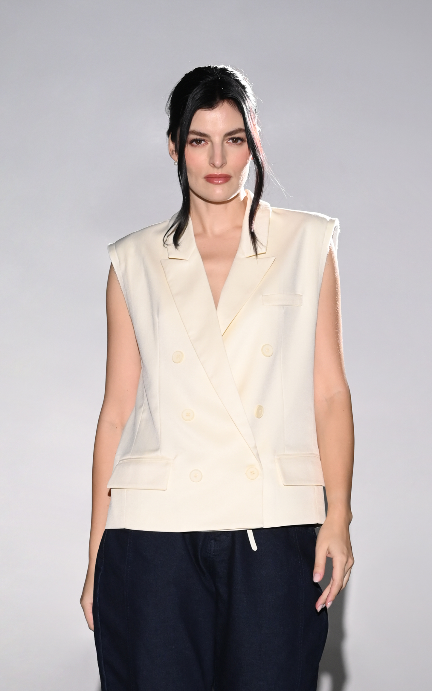 RAF Gomel Sleeveless Vest (Ivory)