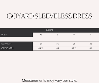 RAF Goyard Sleeveless Dress (Navy)