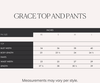 RAF Grace Top And Pants  (Black)