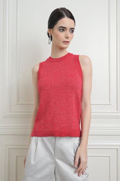 RAF Iddaho Sleeveless Top (Red)