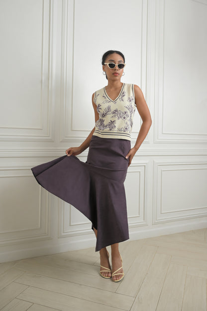 RAF Image Skirt (Eggplant)