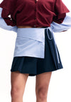 RAF Truly Skort (Striped Navy)