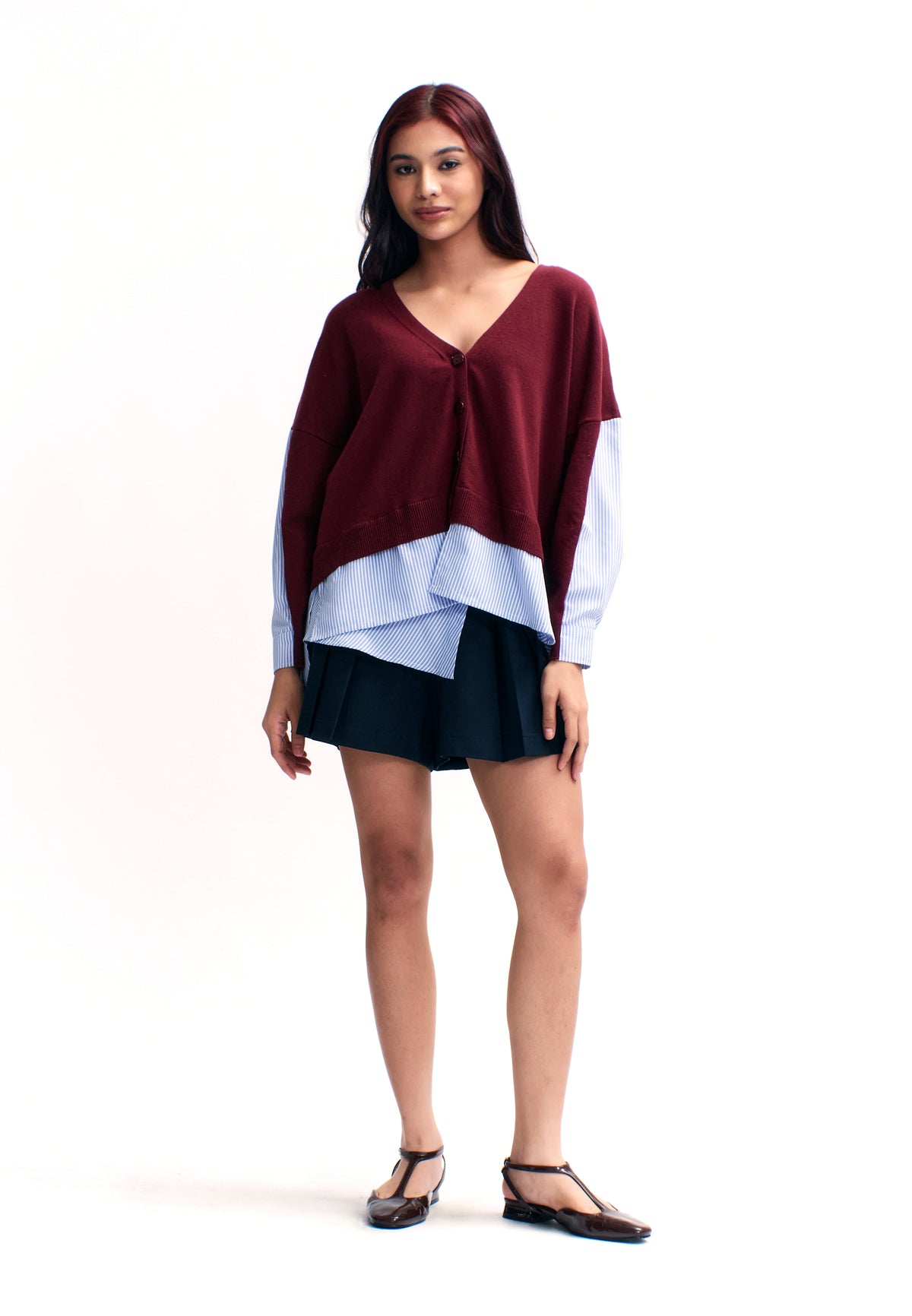 RAF Truly Skort (Striped Navy)