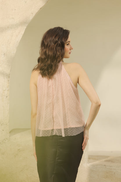 RAF X Debbie Co Marigold Sleeveless Top (Blush)