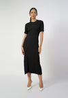 RAF Ida Short Sleeve Dress (Black)