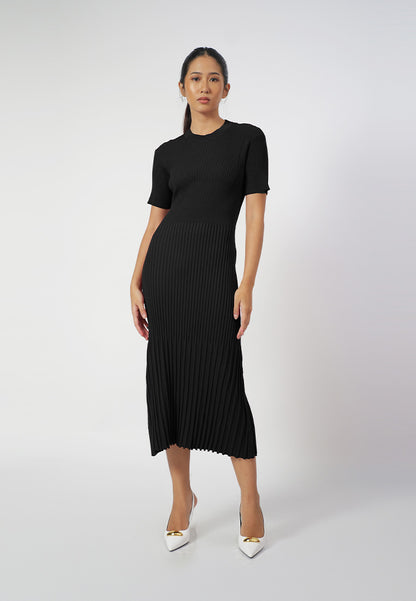 RAF Ida Short Sleeve Dress (Black)