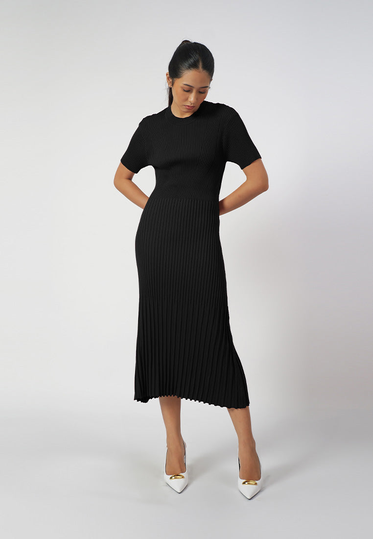 RAF Ida Short Sleeve Dress (Black)