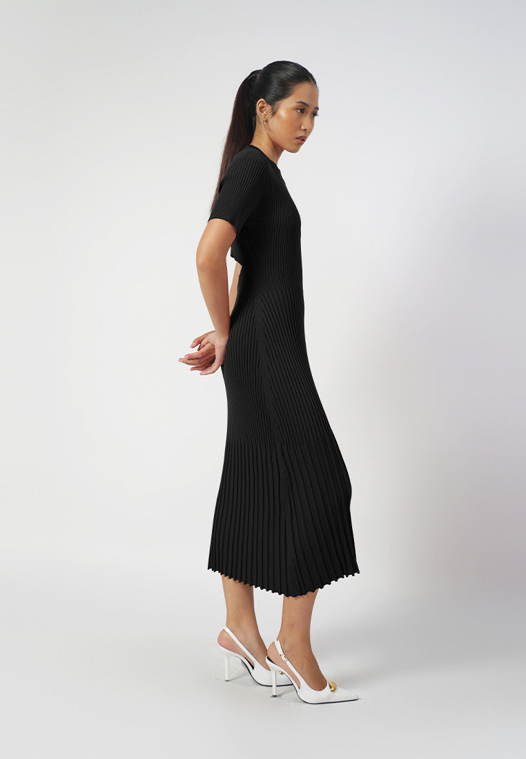 RAF Ida Short Sleeve Dress (Black)
