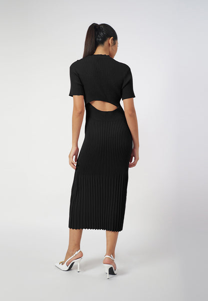 RAF Ida Short Sleeve Dress (Black)